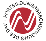 Logo: Fortbildungsbescheinigung des DAV